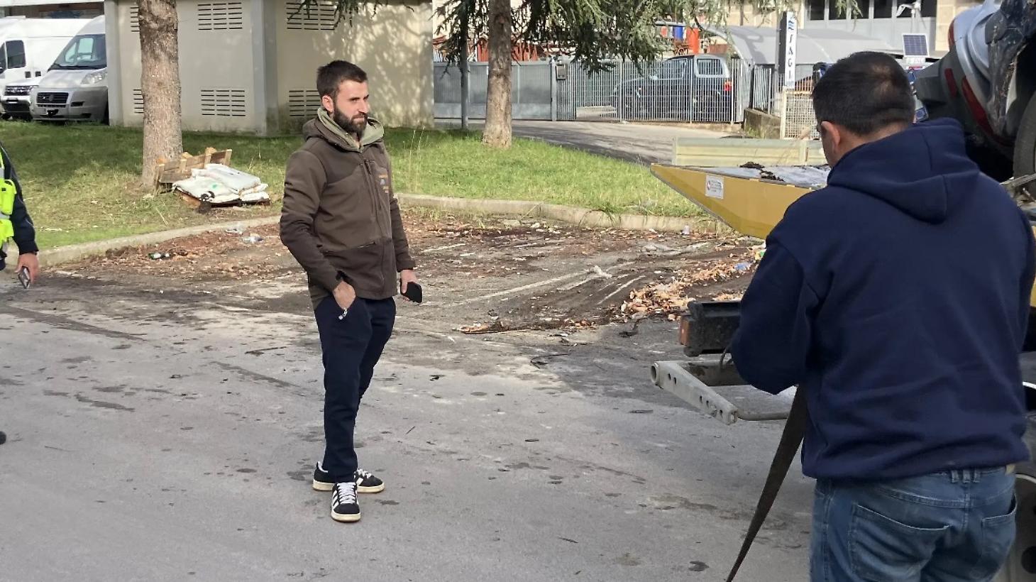 auto rimosse a Siena