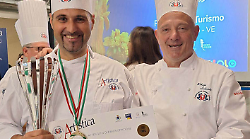 Il senese D'Auria campione italiano di cucina artistica