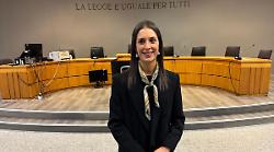 L'orgoglio di Cecilia Ciolfi diventata Magistrato