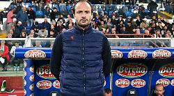 Il Genoa ha esonerato l'ex allenatore del Siena Alberto Gilardino