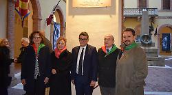 L&rsquo;Universit&agrave; di Siena ricorda tre studenti uccisi dai nazisti nel 1944: scoperta una lapide al rettorato