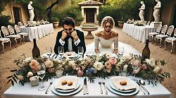 Non solo il compleanno va deserto ma anche alla festa di nozze nessun invitato si presenta