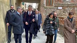 Museo archeologico a San Casciano dei Bagni, il ministro della cultura Alessandro Giuli: "Lo realizzeremo nel più breve tempo possibile"