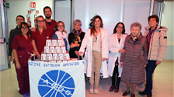 Natale alle Scotte, Acos porta i regali ai pazienti più fragili