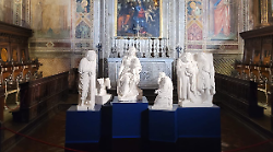 Natale, nel museo civico la copia del prezioso presepe di Arnolfo di Cambio