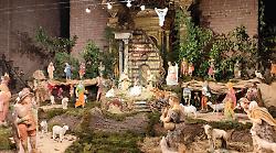 Giubileo, il presepe di San Domenico dedicato al grande evento della Chiesa. Il video