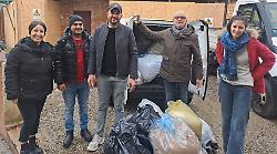 Il Dsu dona alla Caritas 300 coperte per persone senza fissa dimora 