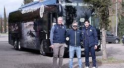 Volley, lo schiacciatore giapponese Soma Masumoto si allena con la Emma Villas Siena