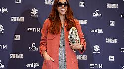 Miriam Leone ospite da Antonella Clerici su Rai 1 a E' sempre mezzogiorno, luned&igrave; 17 febbraio: l'attrice ha presentatao la nuova serie tv Miss Fallaci