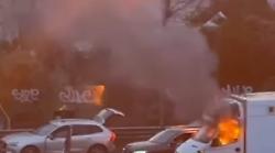 Assalto al portavalori sull'Aurelia, i due furgoni utilizzati dai malviventi erano stati rubati nel territorio senese