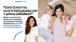 La conduttrice de La Volta Buona torna con La posta di Cate e risponde alla mamma Silvia: "No ai cellulari ai bambini, Non cedete"