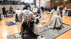 Campionati italiani paralimpici di scherma, prima giornata di emozioni con la spada