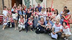 La Festa Titolare della Giraffa: ieri 34 nuovi battezzati, oggi il giro 
