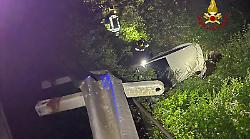 Incidente nella notte a Monteriggioni, due feriti