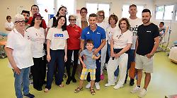 Il pattinatore Duccio Marsili testimonial della donazione di sangue