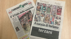 Siena, Corriere del Palio, una tradizione che si rinnova: ogni giorno inserto sulla Festa. Servizi, interviste e foto