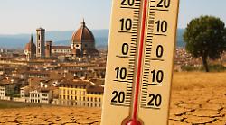 Caldo record in Toscana: Firenze e Siena nella morsa dell'afa