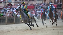Palio di Siena, un altro spunto di Diamante Grigio: il Bruco vince la prova generale