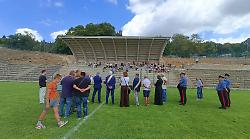Radicofani, inaugurato lo stadio. E nascerà anche una nuova scuola