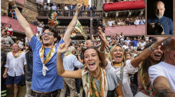 L'essenza del Palio secondo Mauro Agnesoni: la sua foto premiata a Como e Cosenza