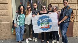 Azzurro Donna contro la violenza di genere