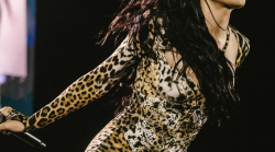 Elodie e la catsuit animalier di Roberto Cavalli. Come la stampa è diventata il simbolo del brand