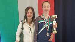 Mens Sana pattinaggio artistico, Valeria Braconi tra i convocati della nazionale per i Mondiali di Buenos Aires