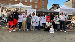 Siena, grande successo per la "corsa del cuore": 100 atleti e oltre 100 referti e consulenze