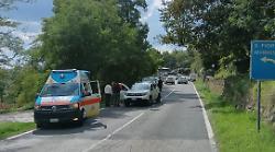Incidente in moto a Strove: 47enne alle Scotte in codice 2
