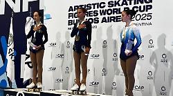 Mens Sana Pattinaggio Artistico: Valeria Braconi conquista la medaglia d’argento alla World Cup di Buenos Aires