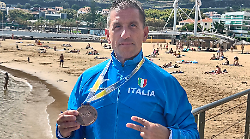 Gianni Siragusa vince la medaglia di bronzo a squadre agli Europei di marcia di Madeira