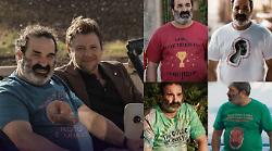 Claudio Gioè e Domenico Centamore, dalla serie tv Màkari a La Volta Buona su Rai 1: scopri il trend delle magliette di Piccionello