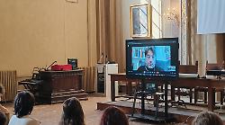 Liceo Piccolomini occupato, il sostegno di Montanari agli studenti: "Mobilitazione per Gaza deve continuare"