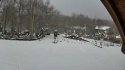 Il monte Amiata inizia a imbiancarsi: ecco i primi fiocchi di neve
