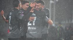 Una grande Pianese sconfigge il Forlì sotto la neve: 3-2