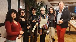 Il marchio degli studenti del Liceo artistico di Siena per Villa Ermellina