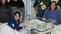 Ettore &egrave; il primo nato del 2026 alle Scotte