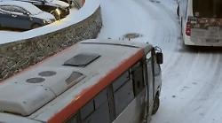 Neve a Siena: bus bloccati in via Beccafumi - Il video