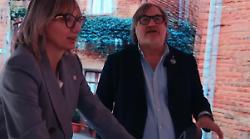 Trasimeno, Orvieto, Todi: Pierluigi Pardo alla Bit fa la telecronaca dello spazio immersivo dell'Umbria. Il video