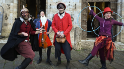 Pirati e giocolieri, grande divertimento per il Carnevale a Siena
