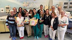 Uncinetto del cuore: dalle donne della Torre una carezza di lana per i bimbi dell'ospedale di Nottola