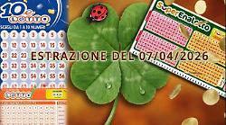 Lotto, Superenalotto e 10eLotto: estrazioni di oggi marted&igrave; 7 aprile. Tutti i numeri vincenti