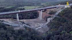 Siena-Grosseto, 85 kg di dinamite per dire addio al viadotto la Coscia