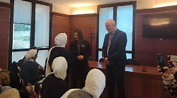 La Boldrini incontra gli studenti di Gaza all'Universit&agrave; di Siena