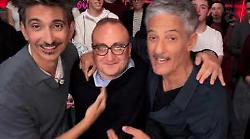 Andy Bellotti mattatore con Fiorello e Biggio