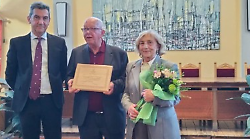 Una targa per i coniugi Sani: festa per i 60 anni di matrimonio