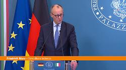 Merz "Tra Germania e Italia naturale sintonia, vogliamo industria competitiva"