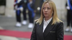 Premier Meloni in visita ad agenti feriti all'ospedale Molinette di Torino