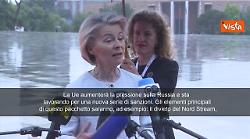 Guerra Ucraina, von der Leyen: Ue aumenter&agrave; pressione su Mosca con nuova serie sanzioni