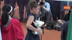 Standing ovation per Mattarella alla finale di tennis femminile degli Internazionali d'Italia